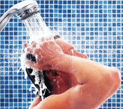 A man should follow good hygiene rules to wash away white secretions (smegma)